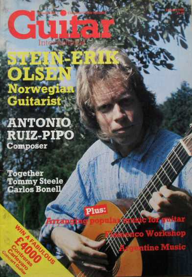 Guitar International 1986 UK cover